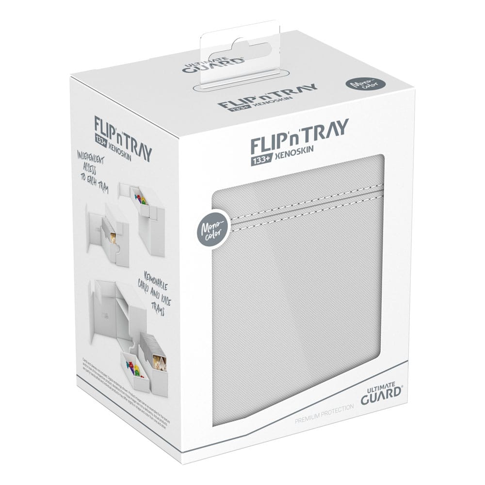 Ultimate Guard Flip'n'Tray 133+ Xenoskin - White - MangaShop.ro
