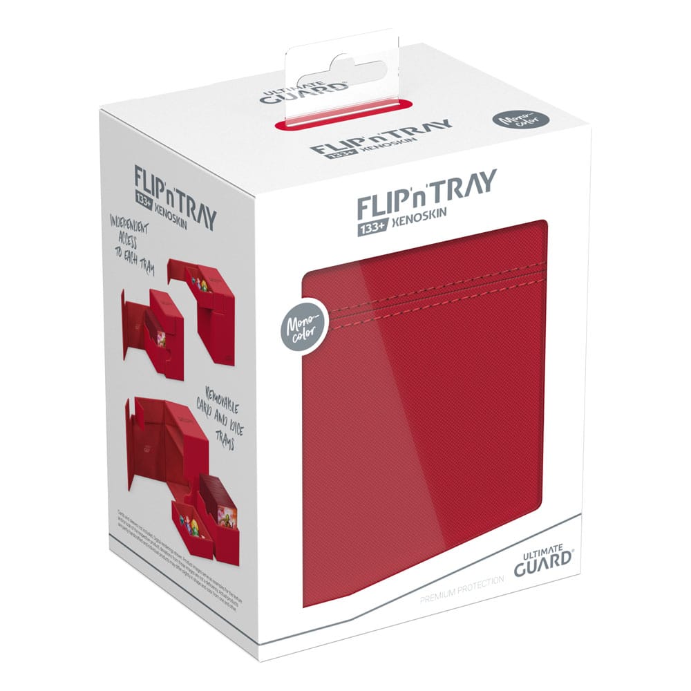 Ultimate Guard Flip'n'Tray 133+ Xenoskin - Red - MangaShop.ro