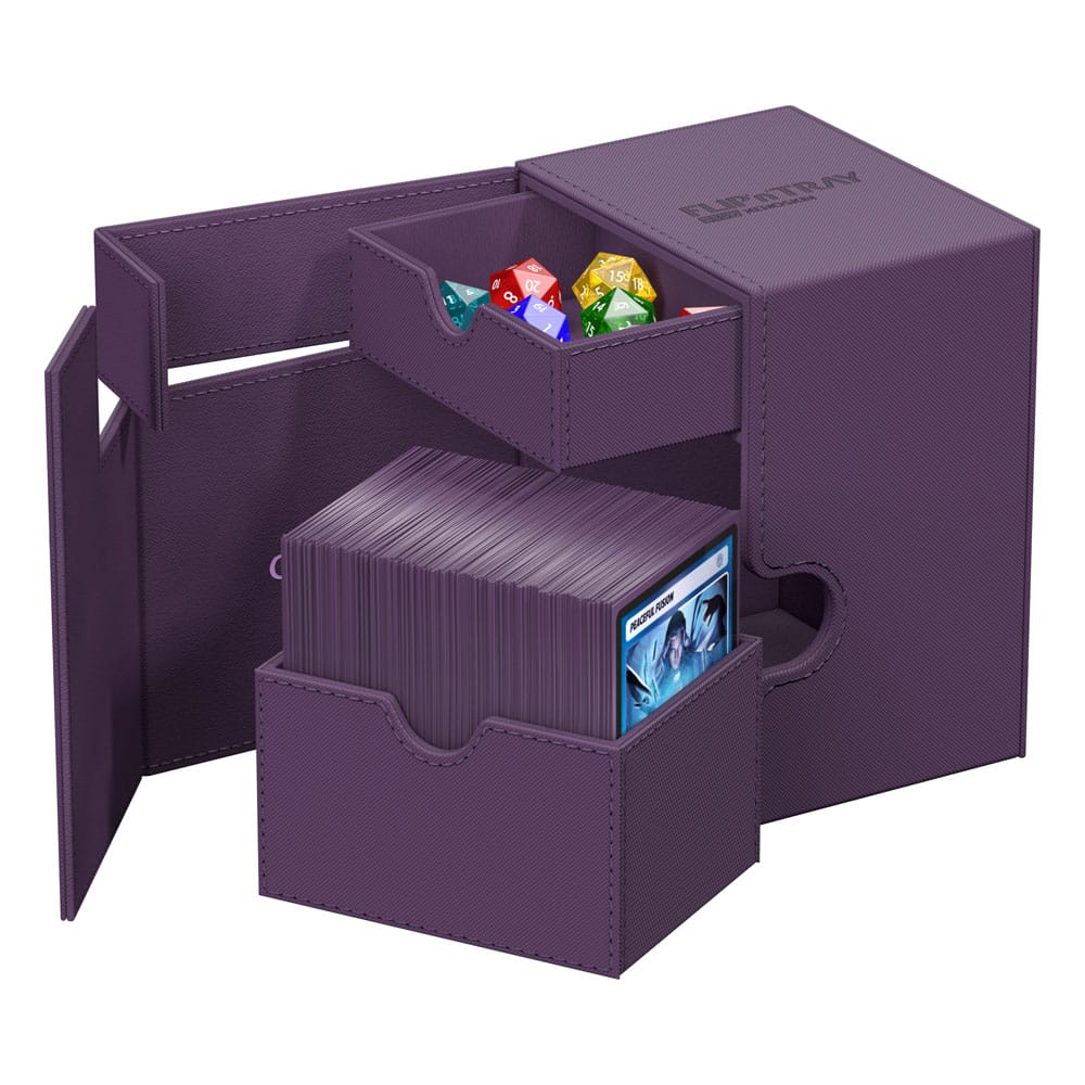 Ultimate Guard Flip'n'Tray 133+ Xenoskin - Purple - MangaShop.ro