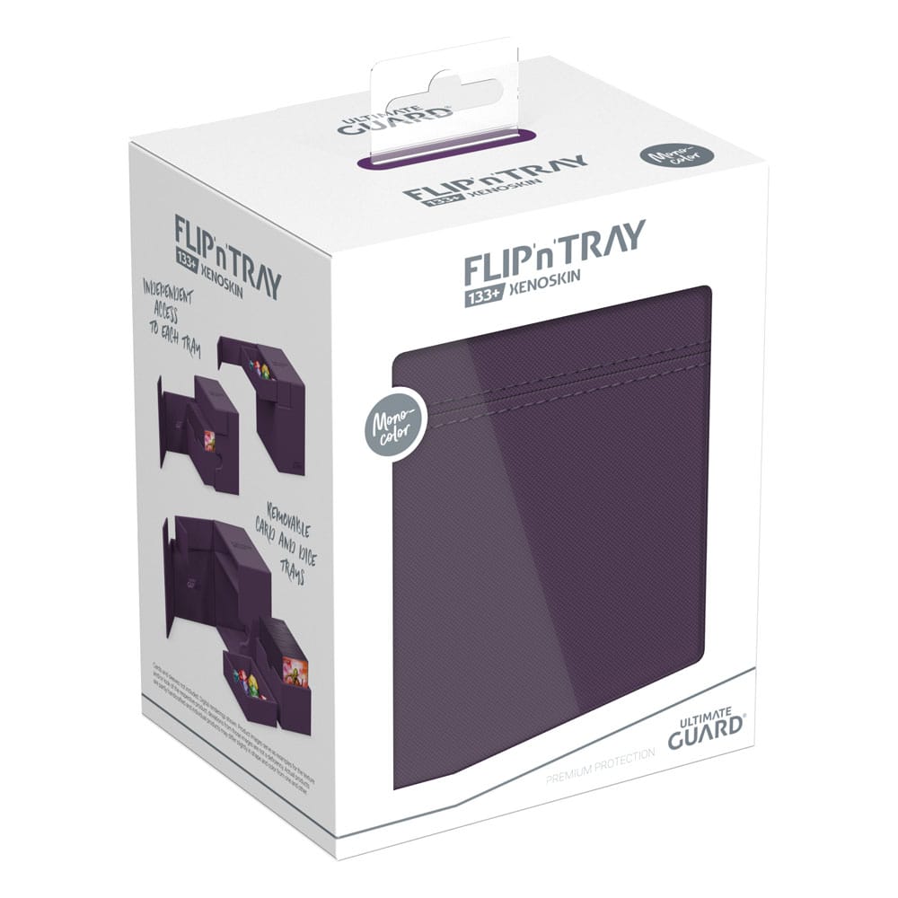 Ultimate Guard Flip'n'Tray 133+ Xenoskin - Purple - MangaShop.ro