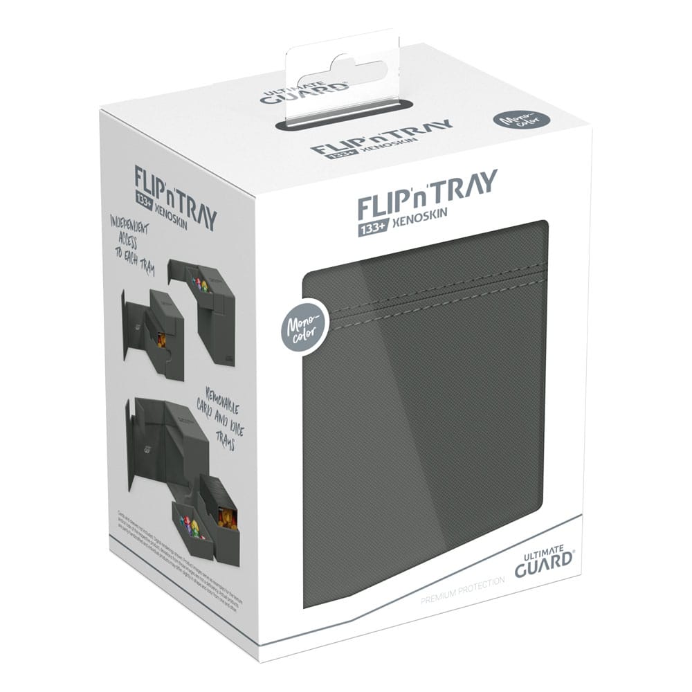 Ultimate Guard Flip'n'Tray 133+ Xenoskin - Grey - MangaShop.ro