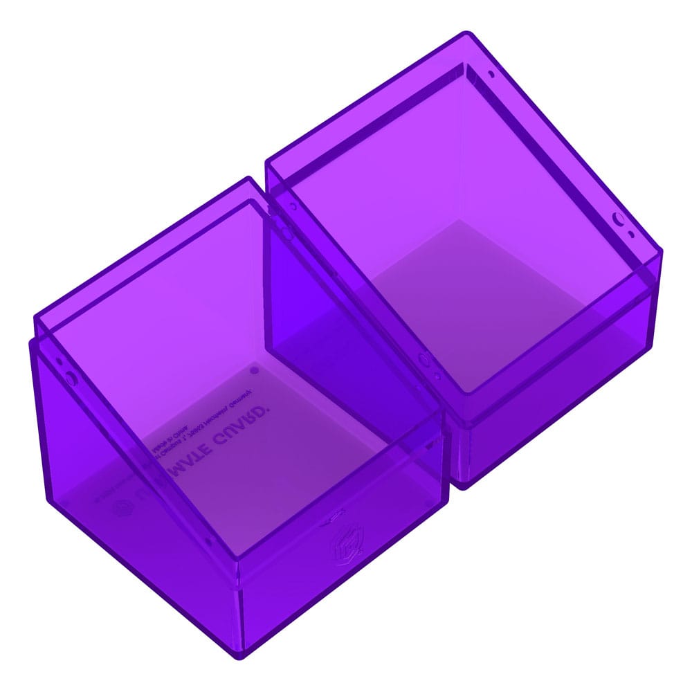 Ultimate Guard Boulder 100+ Clear - Amethyst - MangaShop.ro