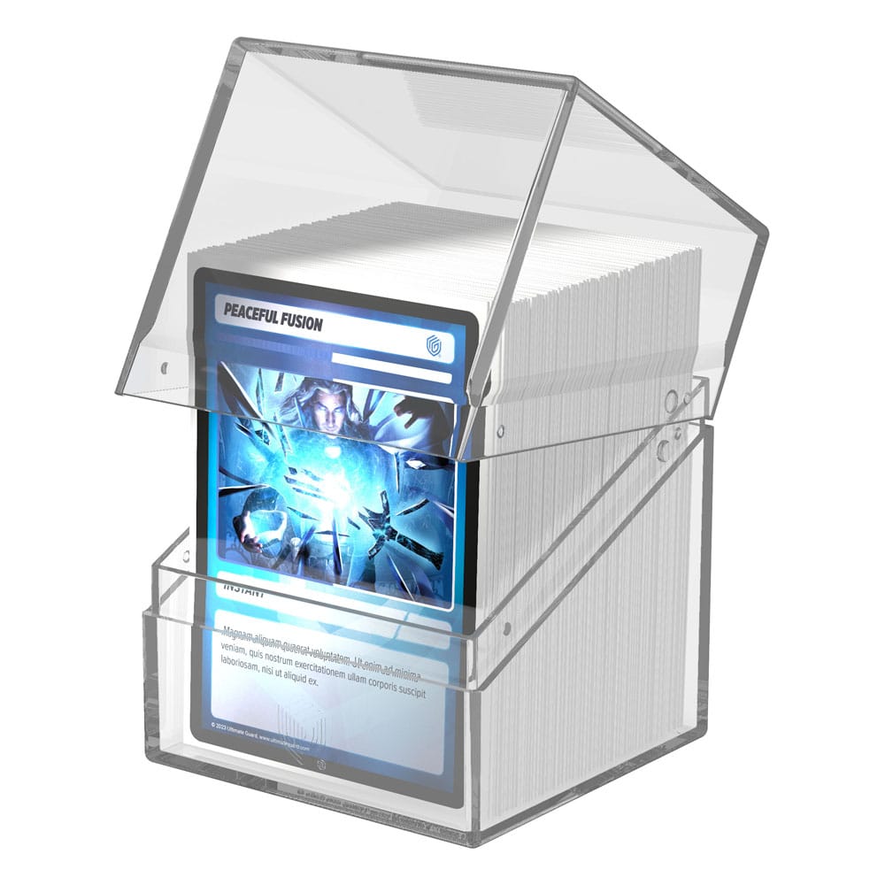 Ultimate Guard Boulder 100+ Clear - Transparent - MangaShop.ro