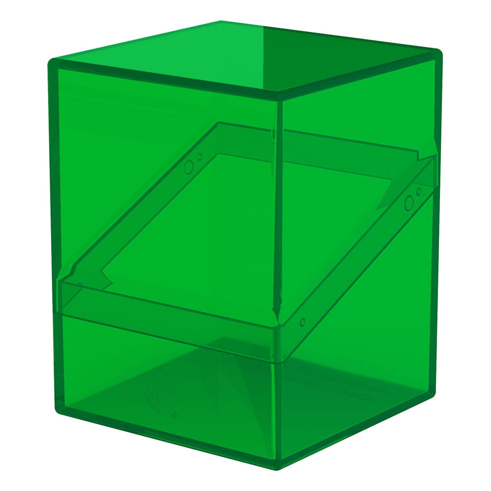 Ultimate Guard Boulder 100+ Clear - Emerald - MangaShop.ro
