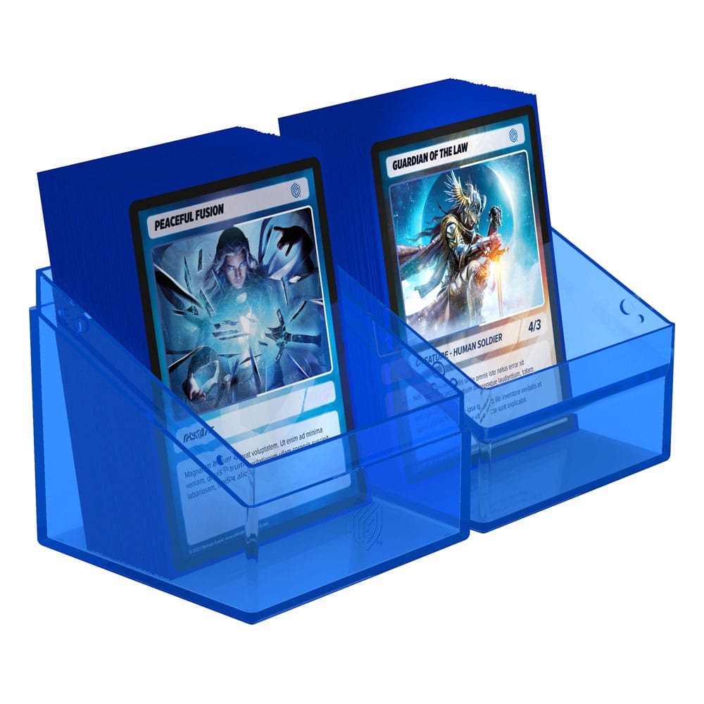 Ultimate Guard Boulder 100+ Clear - Sapphire - MangaShop.ro