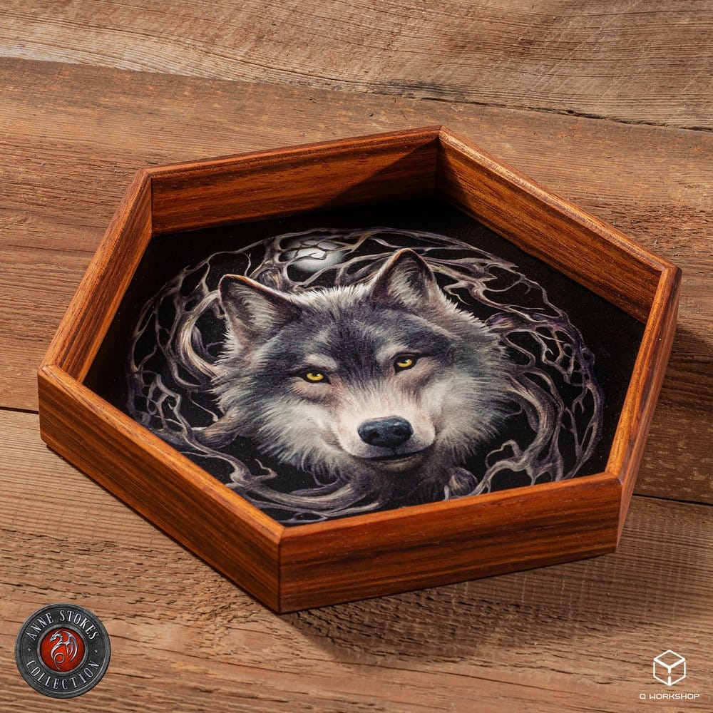 Anne Stokes Dice Tray Night Forest 20 cm - MangaShop.ro