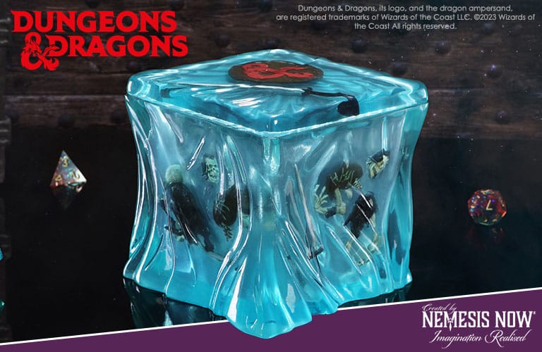 Dungeons & Dragons Dice Box Gelatinous Cube 11 cm - MangaShop.ro
