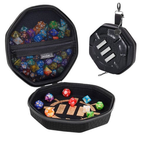 Enhance Tabletop Collector's Edition Dice Case Black - MangaShop.ro