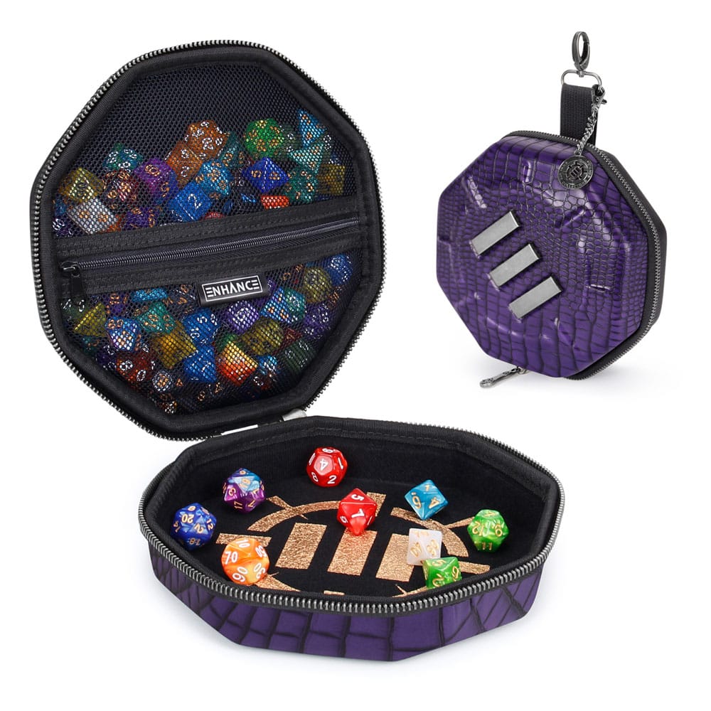 Enhance Tabletop Collector's Edition Dice Case Purple - MangaShop.ro