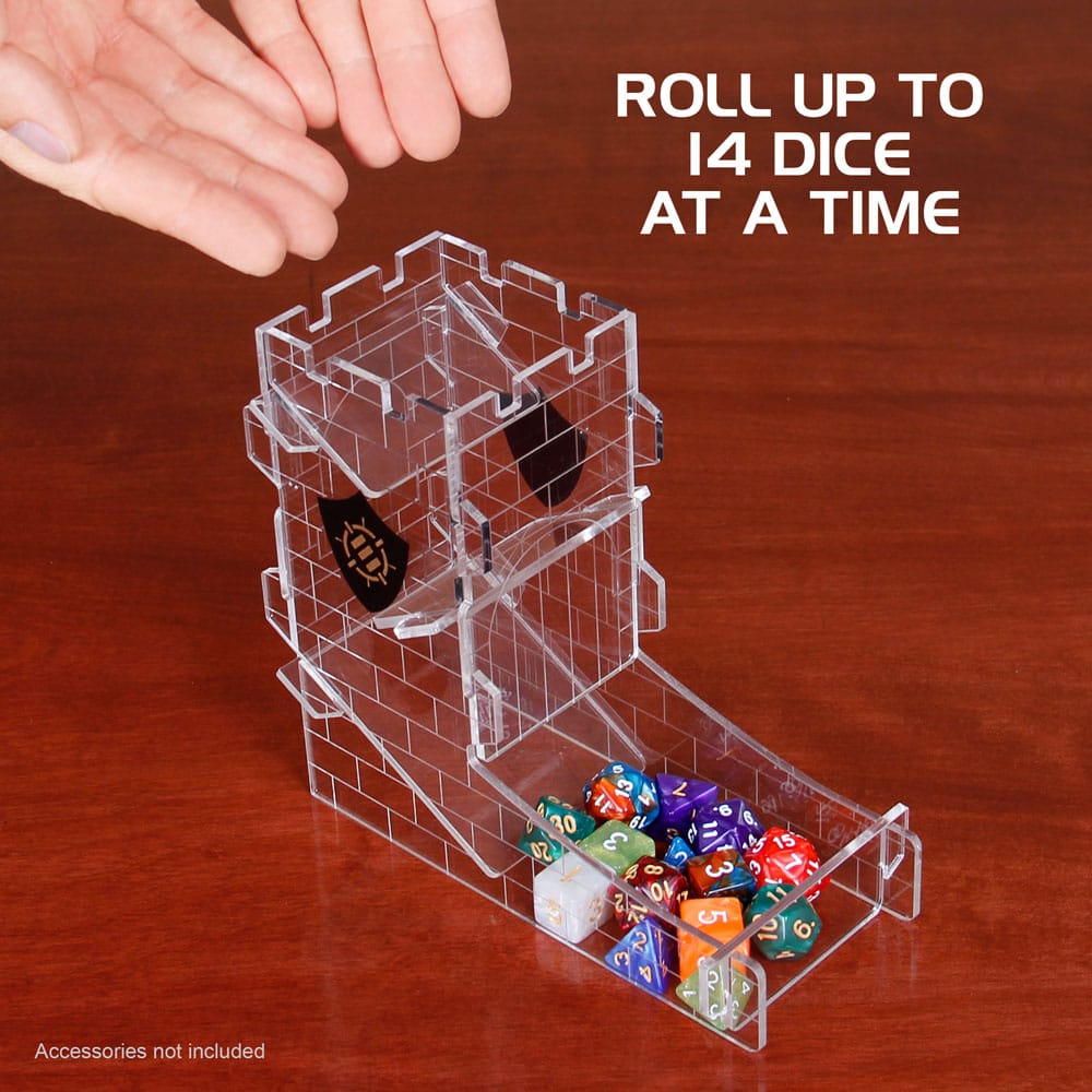 Enhance Tabletop Series Dice Tower Clear - MangaShop.ro