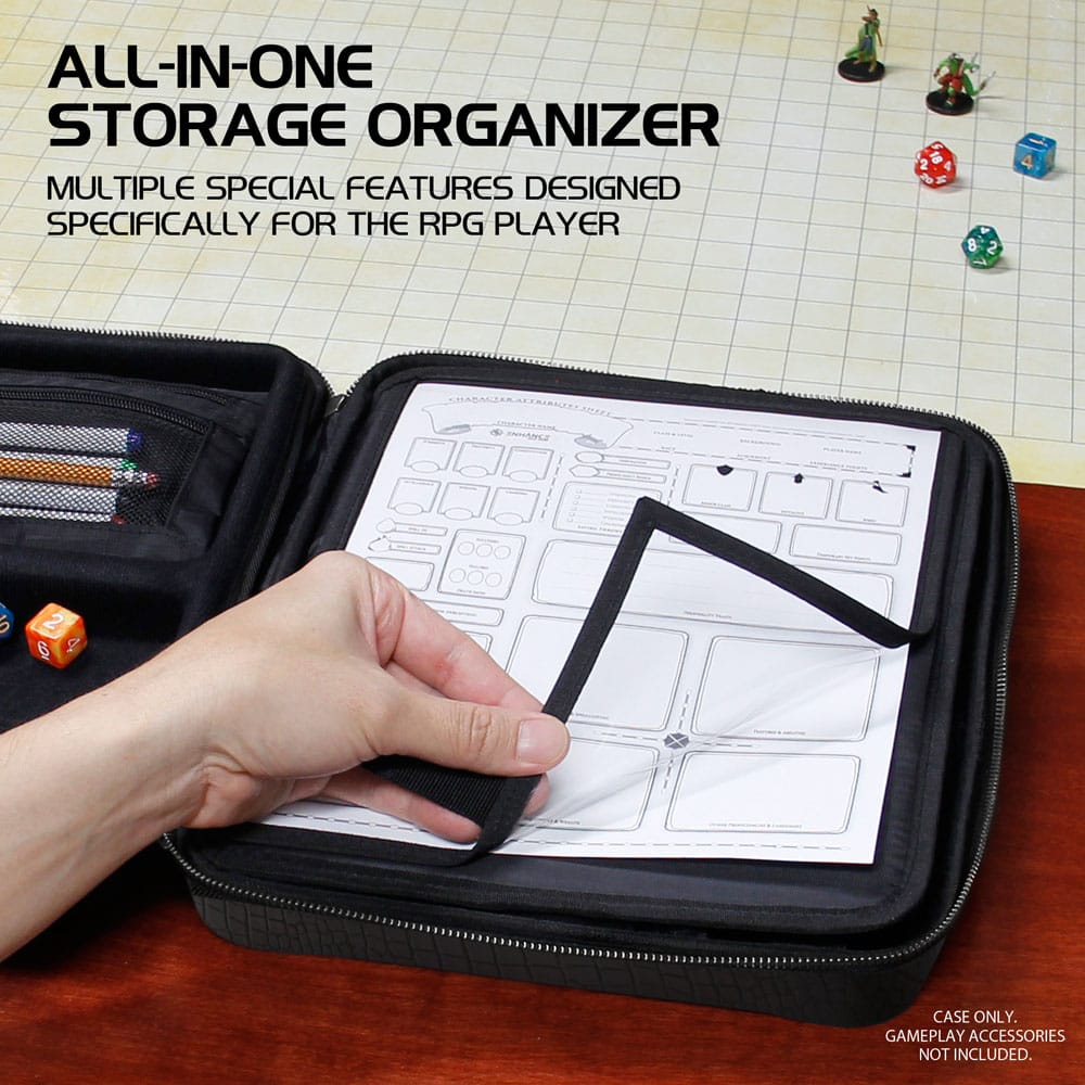 Enhance RPG Series Collector's Edition Organizer Case Black - MangaShop.ro