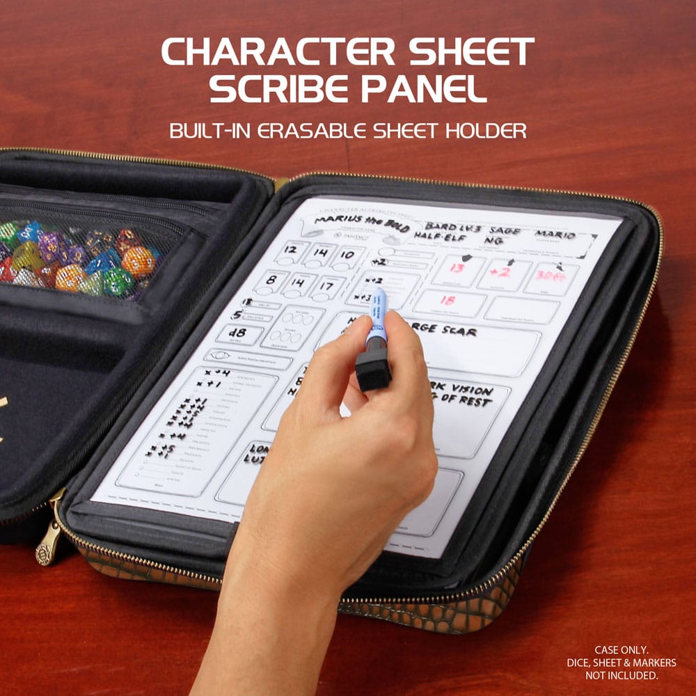 Enhance RPG Series Collector's Edition Organizer Case Brown - MangaShop.ro