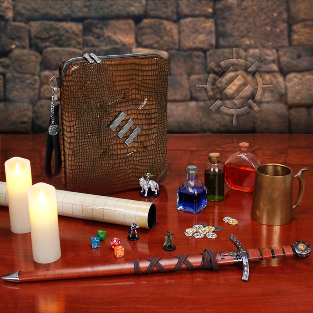Enhance RPG Series Collector's Edition Organizer Case Brown - MangaShop.ro