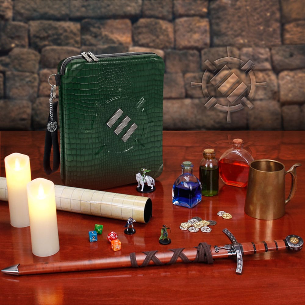 Enhance RPG Series Collector's Edition Organizer Case Green - MangaShop.ro
