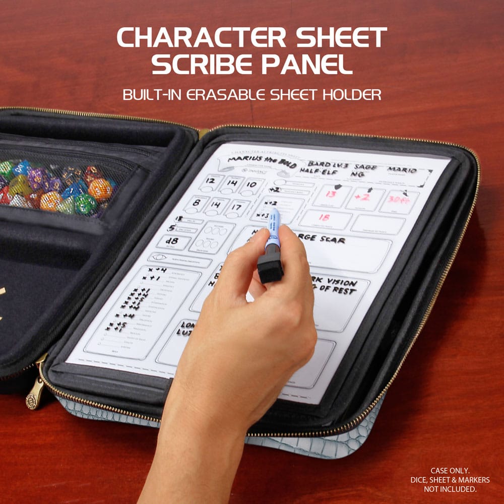 Enhance RPG Series Collector's Edition Organizer Case Silver - MangaShop.ro