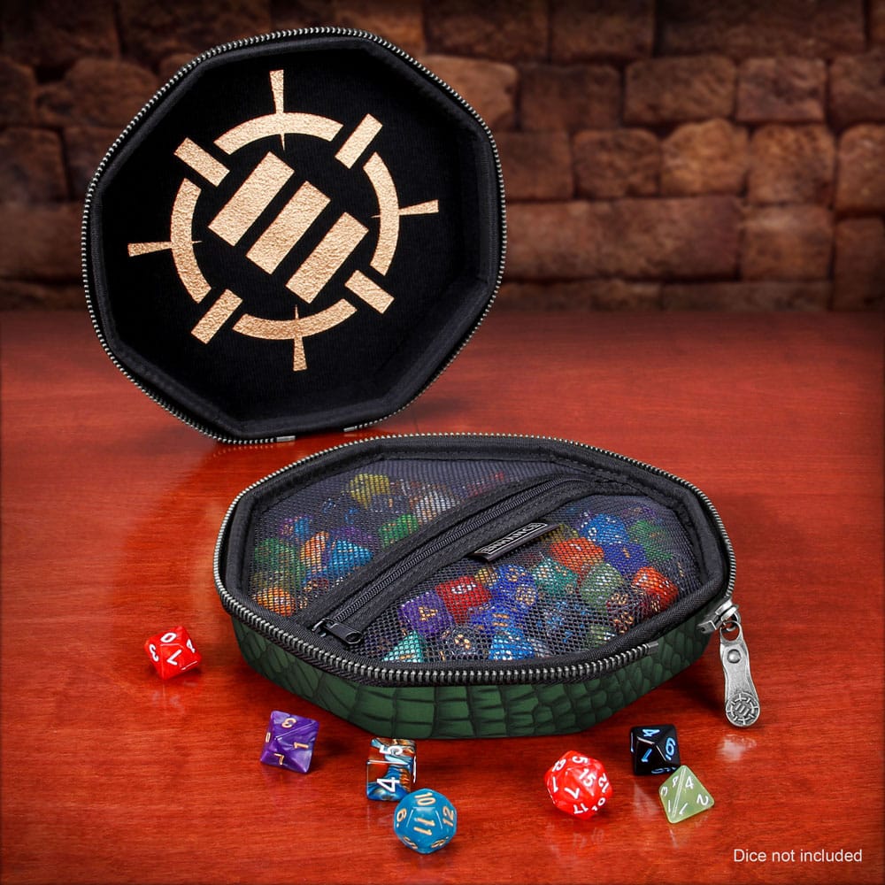Enhance Tabletop Collector's Edition Dice Case Green - MangaShop.ro
