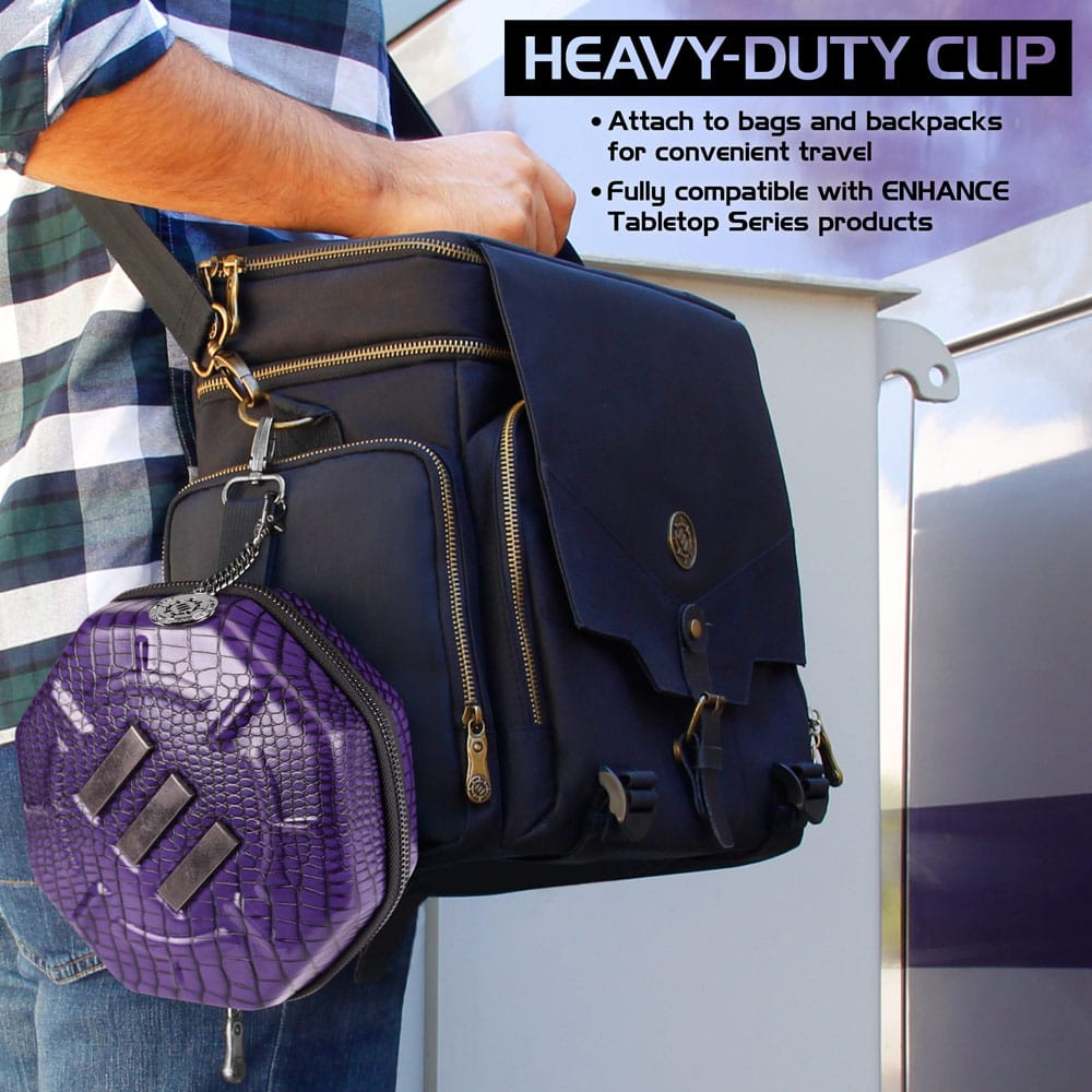 Enhance Tabletop Collector's Edition Dice Case Purple - MangaShop.ro