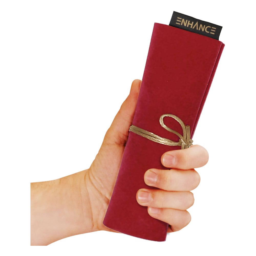Enhance Tabletop Roll on a Scroll Bag with Dice Red - MangaShop.ro