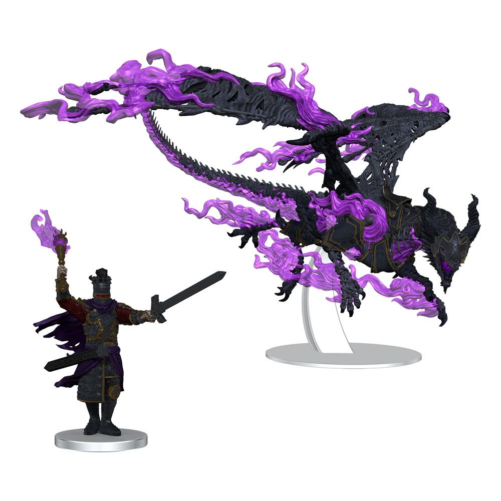 D&D Icons of the Realms Dragonlance pre-painted Miniatures Lord Soth on Greater Death Dragon (Set 25) - MangaShop.ro