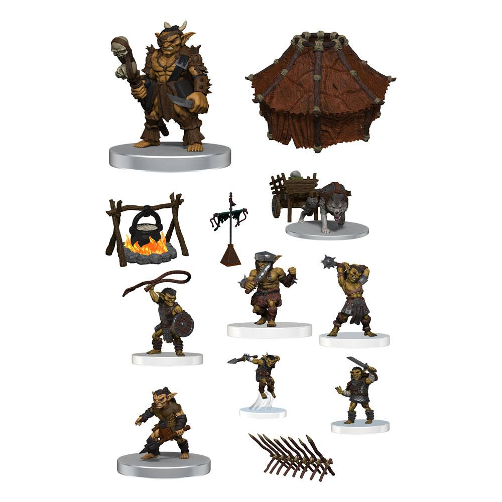 D&D Icons of the Realms pre-painted Miniatures Adventure in a Box - Goblin Camp - MangaShop.ro
