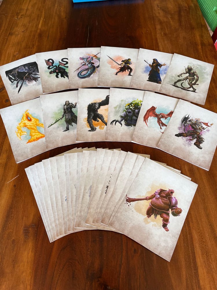 Dungeons & Dragons RPG Encounter Cards Challenge Rating 0-6: Pack 2 *english* - MangaShop.ro