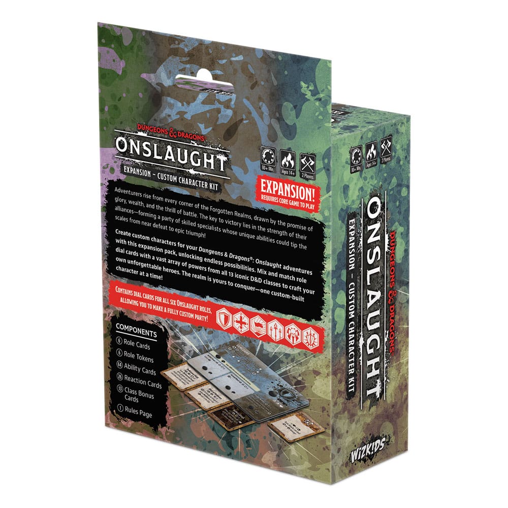 Dungeons & Dragons Game Expansion Onslaught Custom Character Kit Expansion *English Version* - MangaShop.ro