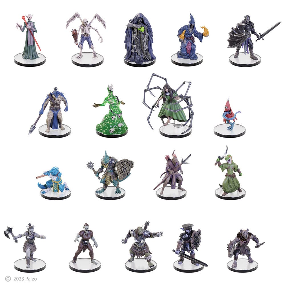 Pathfinder Battles pre-painted Miniatures Fearsome Forces Battle Brick Assortment (24) - MangaShop.ro