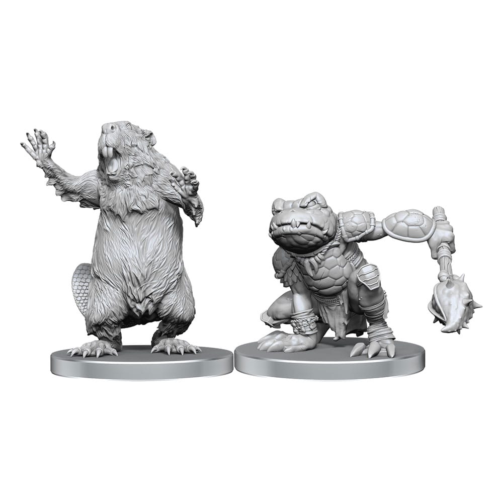 Pathfinder Deep Cuts Unpainted Miniatures Boggard Scout & Castoroides - MangaShop.ro