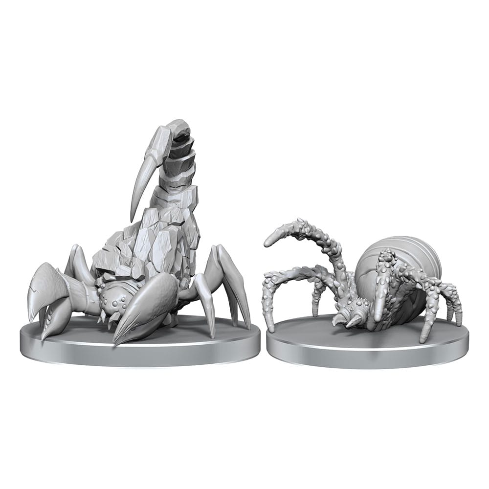 Pathfinder Deep Cuts Unpainted Miniatures Cave Scorpion & Hunting Spider - MangaShop.ro
