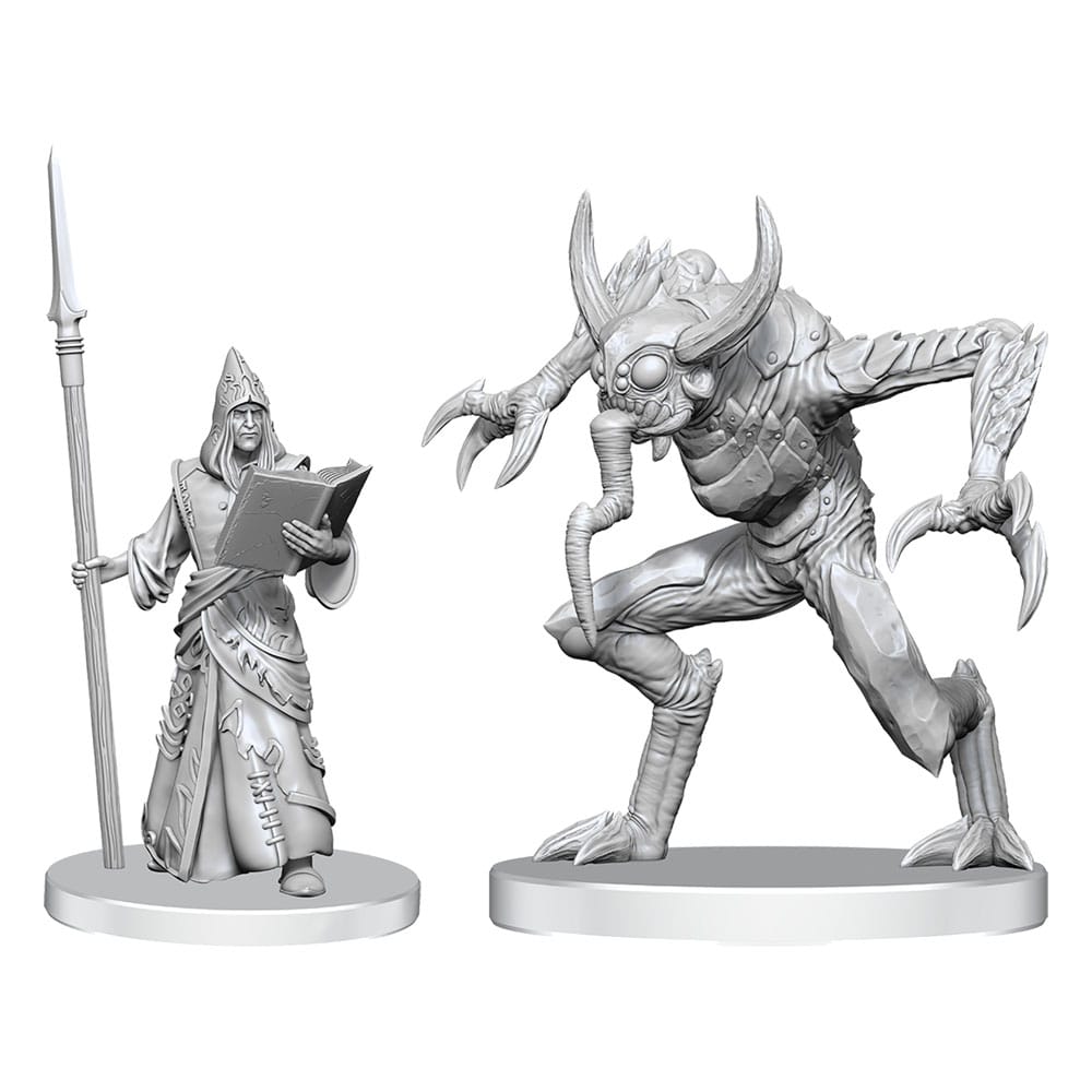 Pathfinder Deep Cuts Unpainted Miniatures Vloriak (Despoiler Demon) & Demonologist - MangaShop.ro