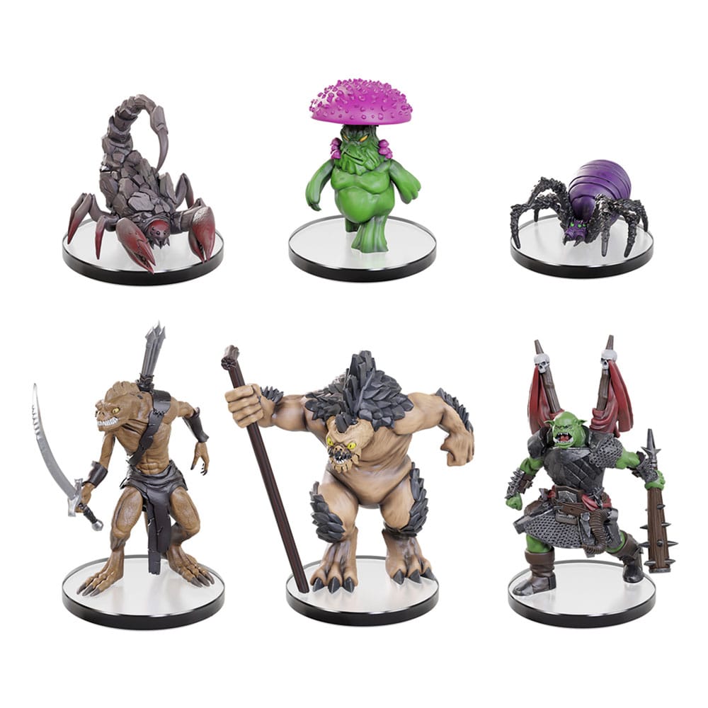 Pathfinder Battles pre-painted Miniatures 6-Pack Cave Lurkers Boxed Set - MangaShop.ro