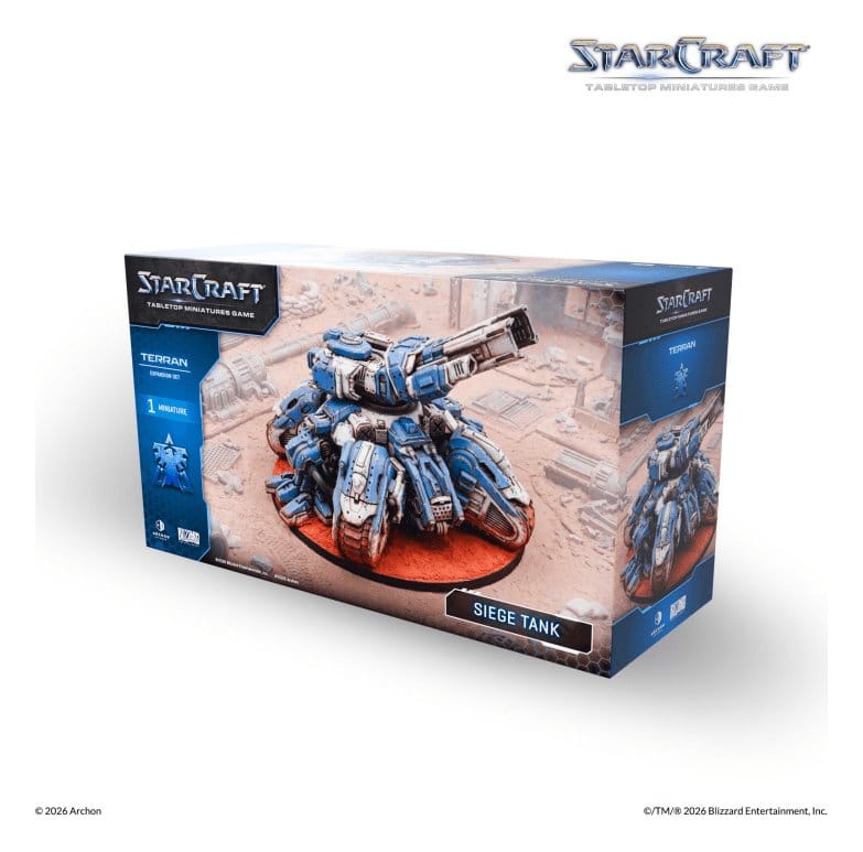 StarCraft TMG Expansion Set Terran: Siege Tank - MangaShop.ro