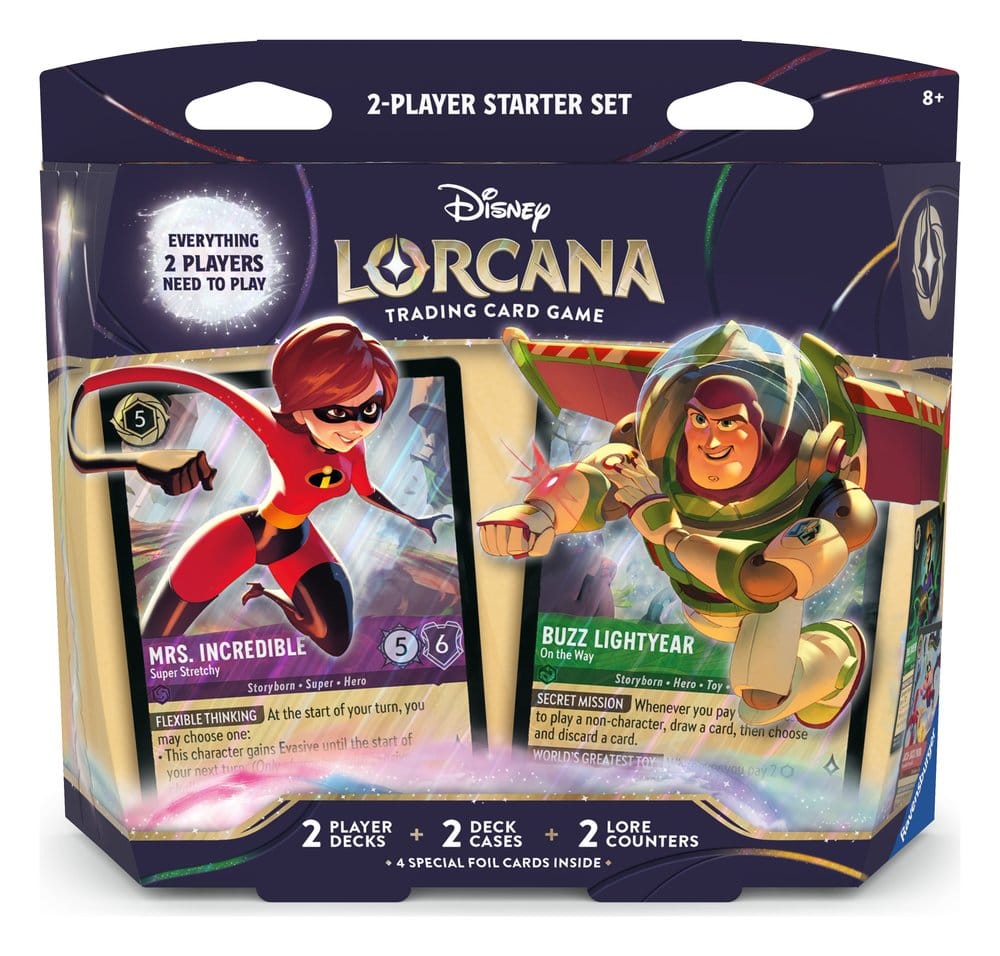Disney Lorcana TCG 2-Player Starter Set *English Edition* - MangaShop.ro