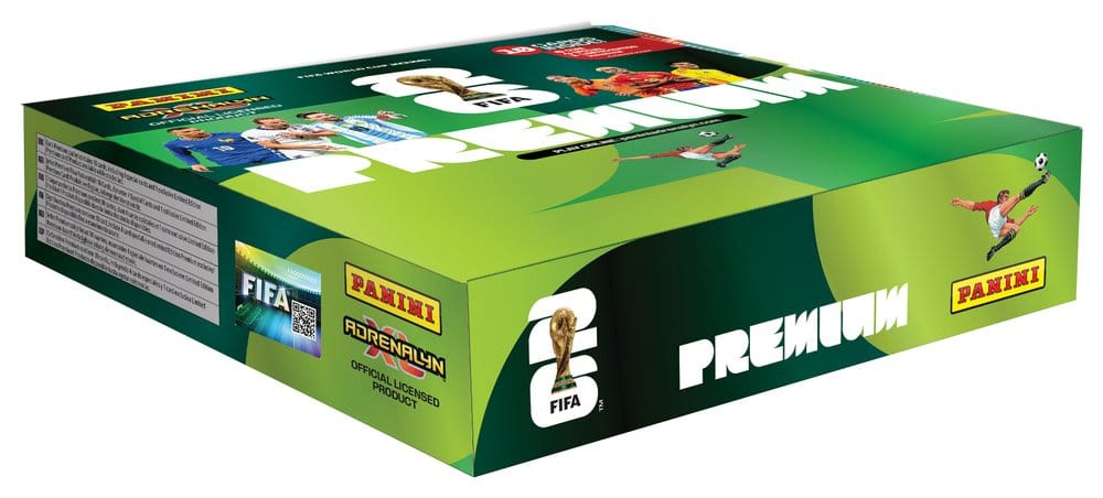Panini FIFA World Cup 2026 Trading Cards Premium Flow Pack Box (10) - MangaShop.ro