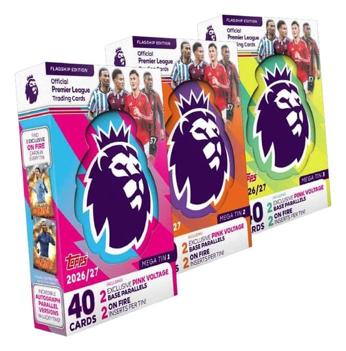Premier League 2026/2027 Trading Cards Mega Tin - MangaShop.ro
