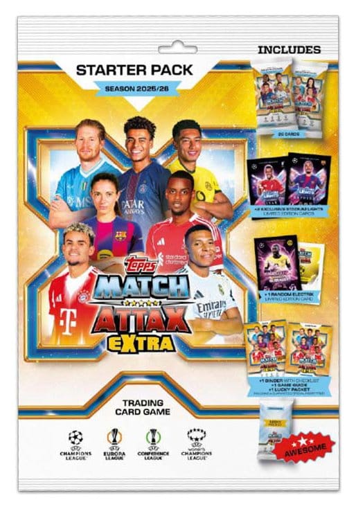 UEFA Champions League Match Attax Extra Trading Cards 2025/26