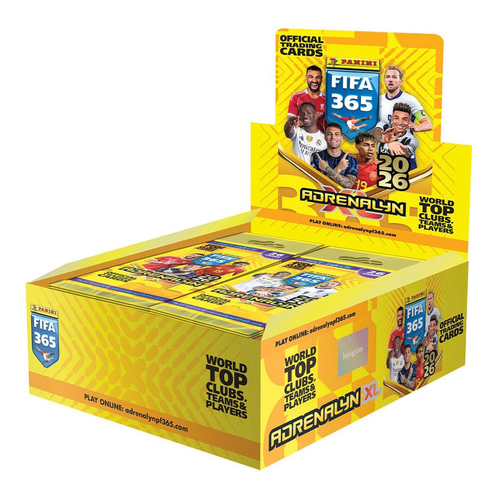 FIFA 365 Adrenalyn XL 2026 Trading Cards Fatpack Box (10) - MangaShop.ro