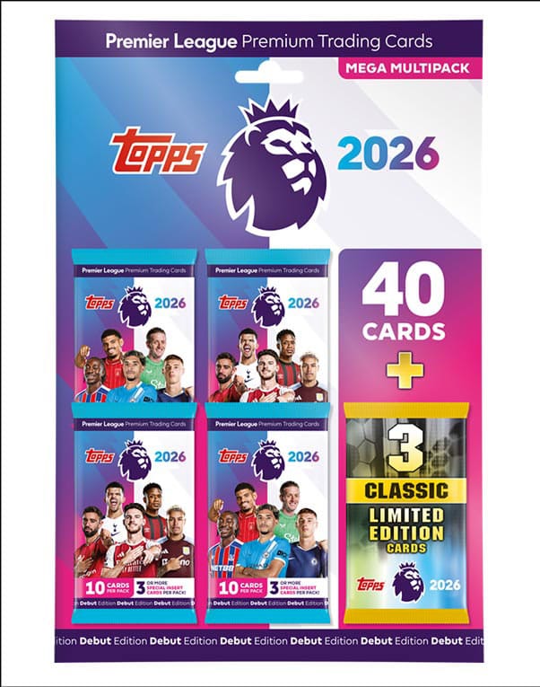 Premier League 2025/26 Trading Cards Mega Multipack - MangaShop.ro