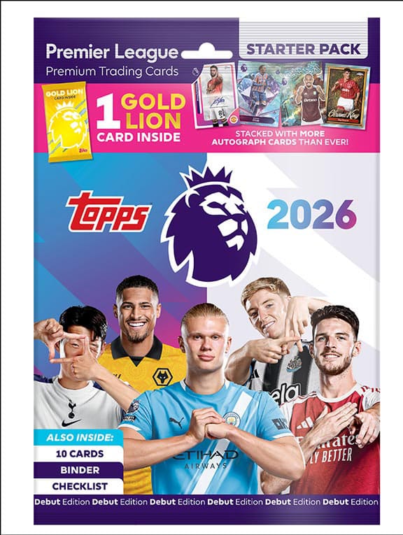 Premier League 2025/26 Trading Cards Starter Pack - MangaShop.ro