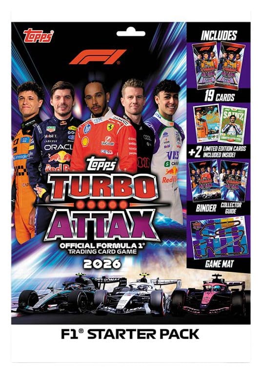 Formula 1 Turbo Attax 2026 Trading Cards Starter Set - MangaShop.ro