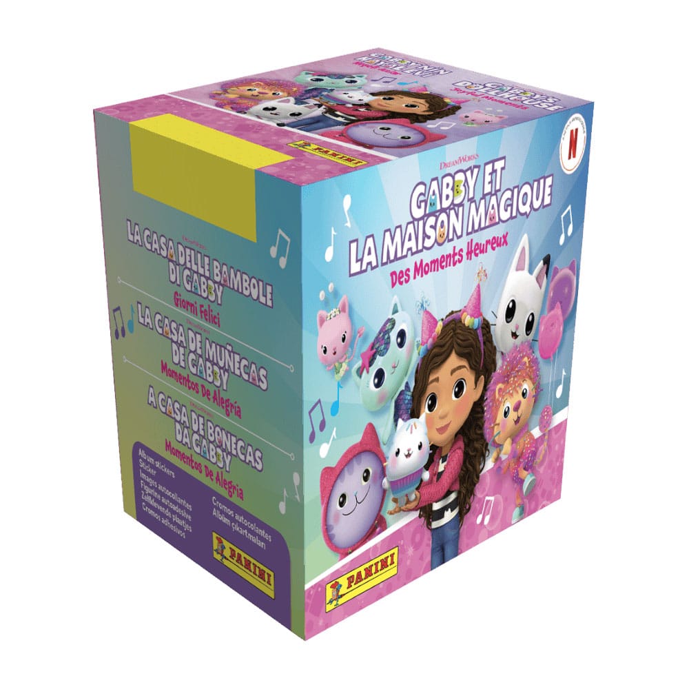 Gabby's Dollhouse moments of happiness Stickers Box (50) - MangaShop.ro