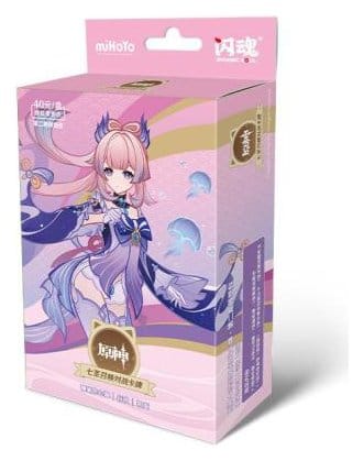 Genshin Impact Trading Card Game - Pre-Build Starter Deck 03 - Sangonomiya Kokomi - Series 2 *Chinese Version* - MangaShop.ro