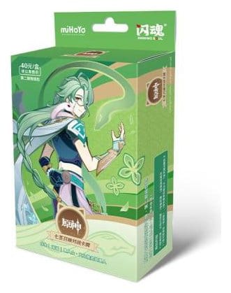 Genshin Impact Trading Card Game - Pre-Build Starter Deck 06 - Baizhu - Series 2 *Chinese Version* - MangaShop.ro