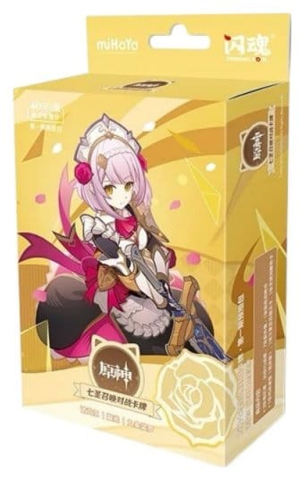 Genshin Impact Trading Card Game - Pre-Build Starter Deck 06 - Noelle - Series 1 *Chinese Version* - MangaShop.ro