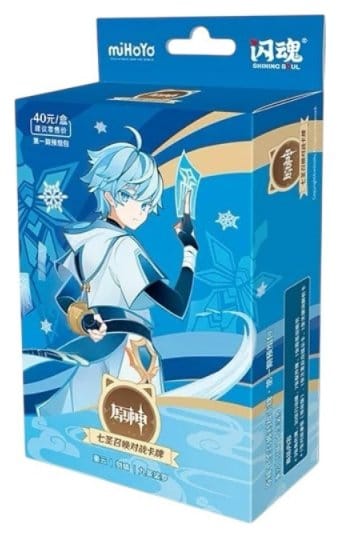 Genshin Impact Trading Card Game - Pre-Build Starter Deck 07 - Chongyun - Series 1 *Chinese Version* - MangaShop.ro