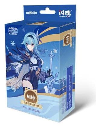 Genshin Impact Trading Card Game - Pre-Build Starter Deck 07 - Eula - Series 2 *Chinese Version* - MangaShop.ro