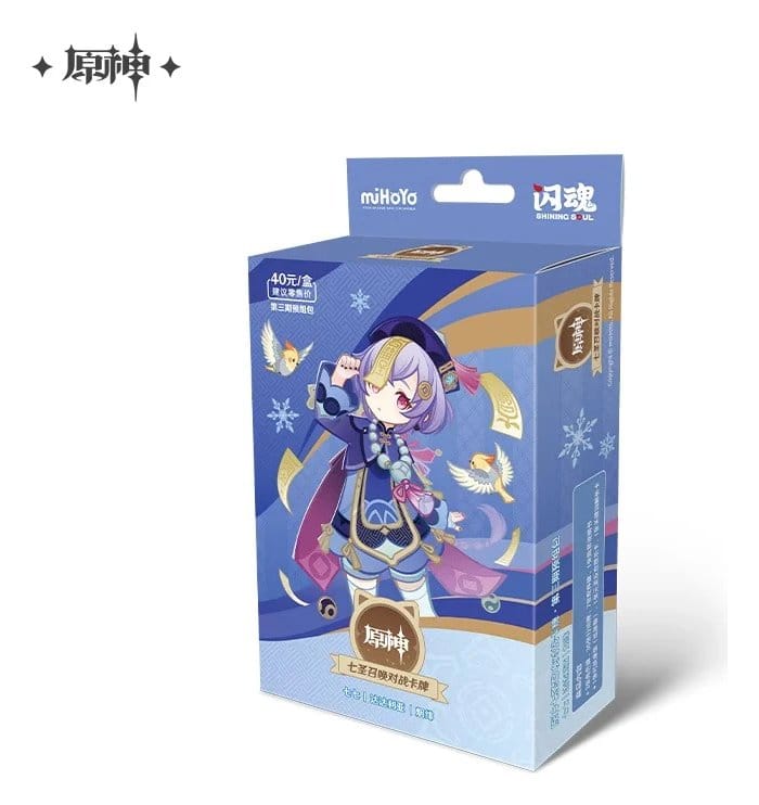 Genshin Impact Trading Card Game Series 03 Pre-Build Starter Deck 04 Qiqi *Chinese Version* - MangaShop.ro
