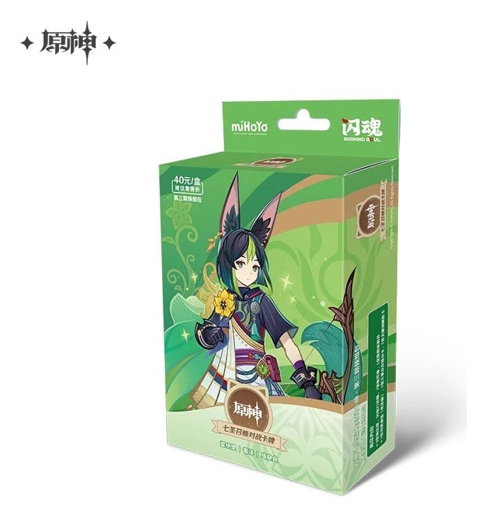 Genshin Impact Trading Card Game Series 03 Pre-Build Starter Deck 06 Tighnari *Chinese Version* - MangaShop.ro