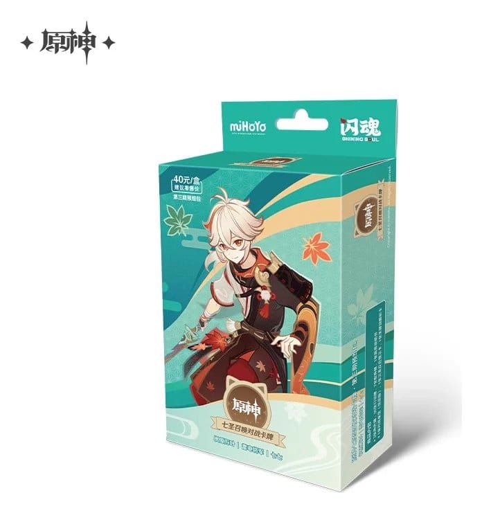 Genshin Impact Trading Card Game Series 03 Pre-Build Starter Deck 07 Kaedehara Kazuha *Chinese Version* - MangaShop.ro