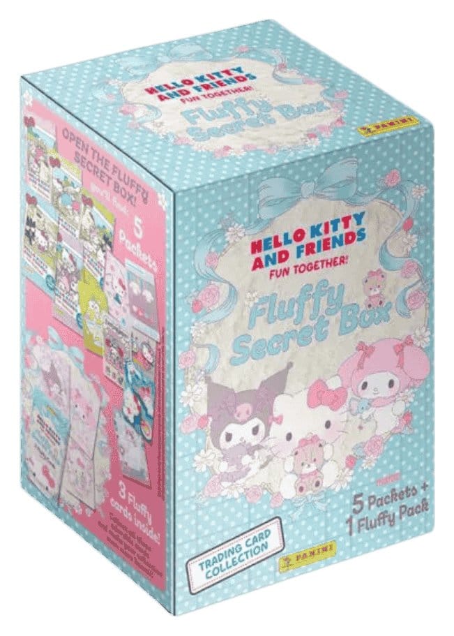 Hello Kitty and Friends Trading Cards Fluffy Secret Box - MangaShop.ro